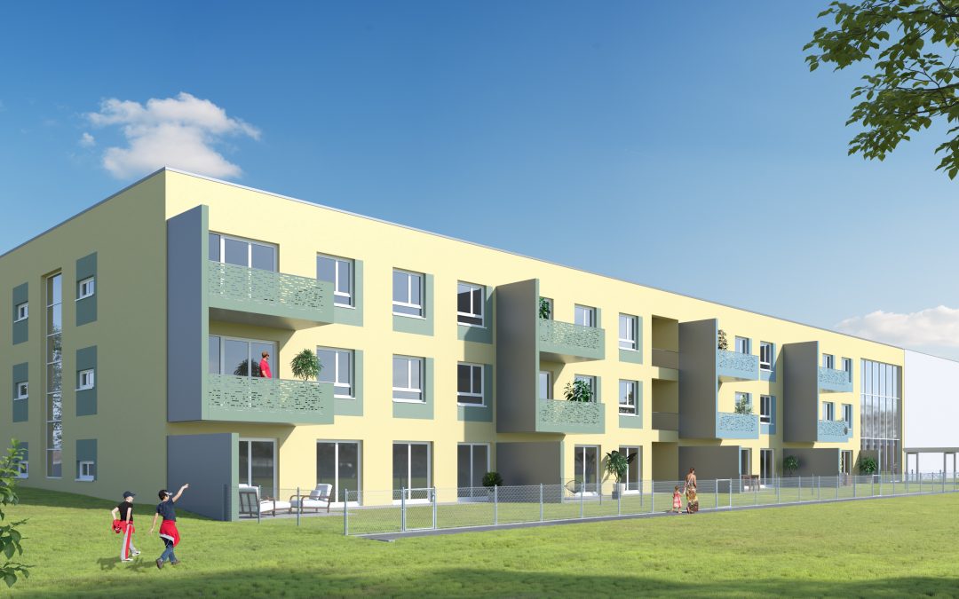 Neue Wohnungen und Reihenhäuser in Biedermannsdorf in Planung